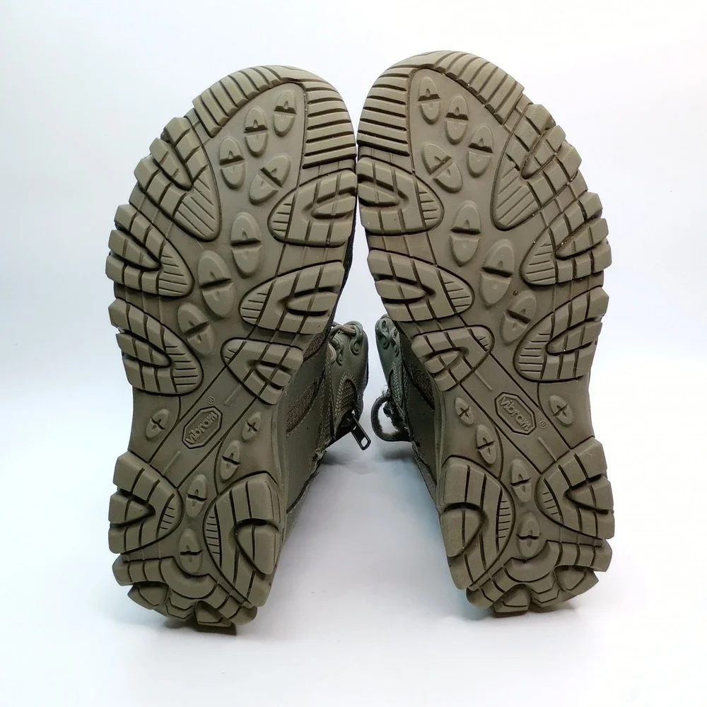 Merrell Moab 2 8-Inch Tactical Boot Men Size 11.5 Olive Green Waterproof J004109